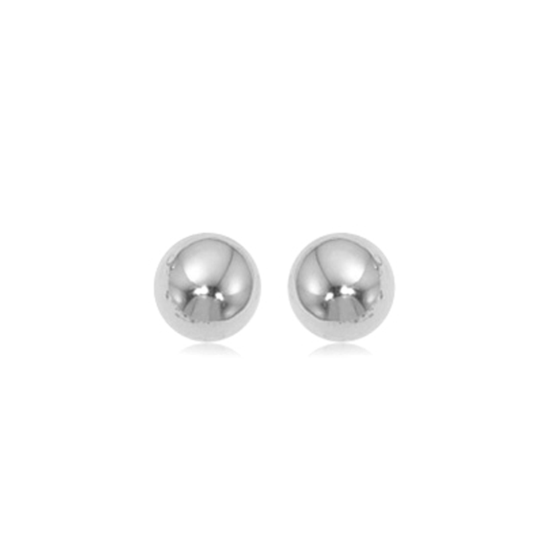 Hamilton Sterling Silver 8mm Ball Earrings