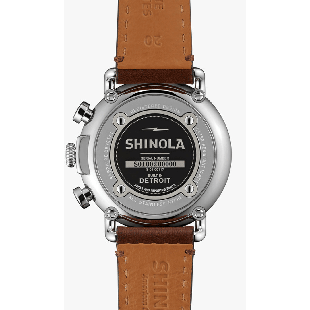 Shinola The Runwell 41mm Chrono Blue Dial S0110000117