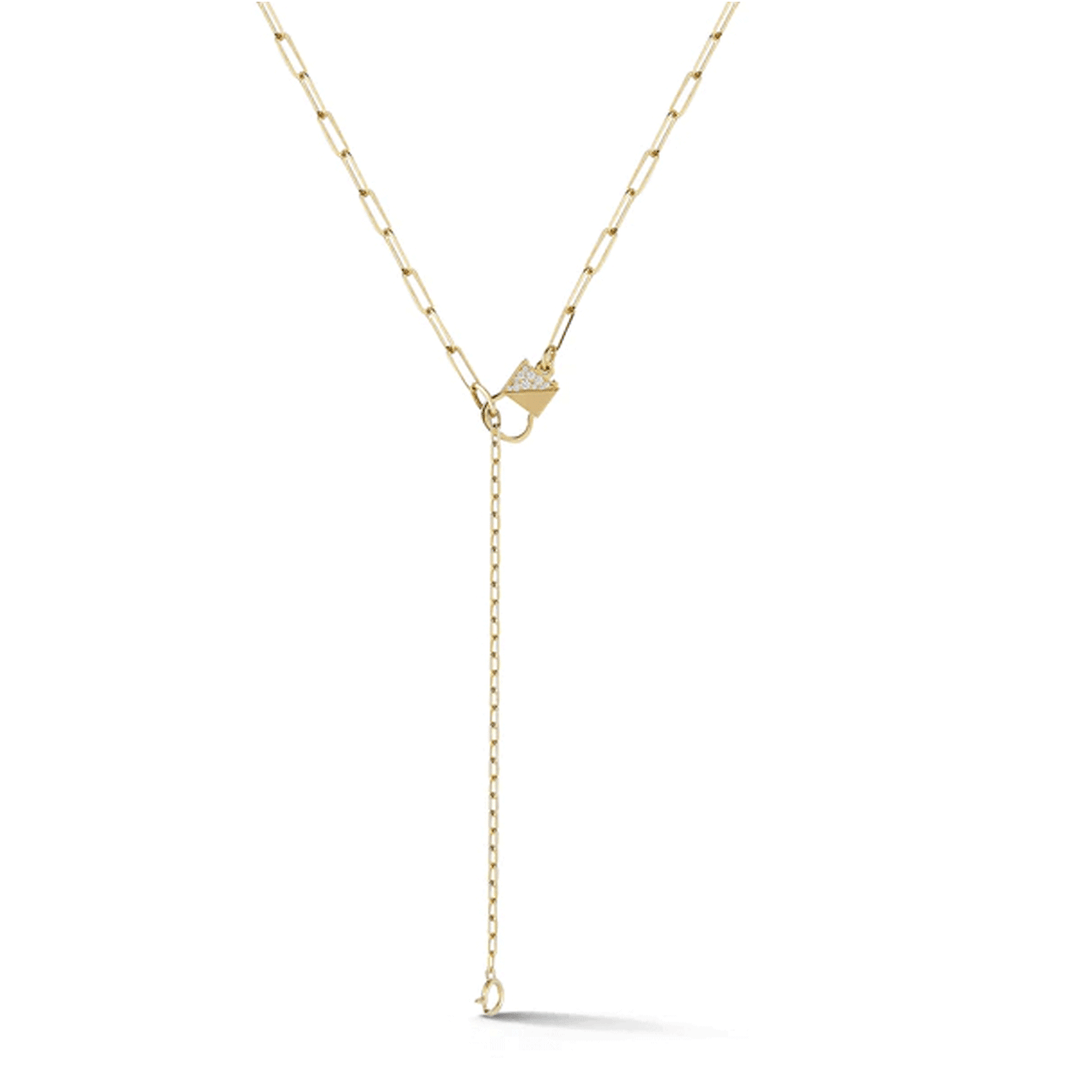 Jade Trau Beatrix 18k Yellow Gold Diamond Necklace