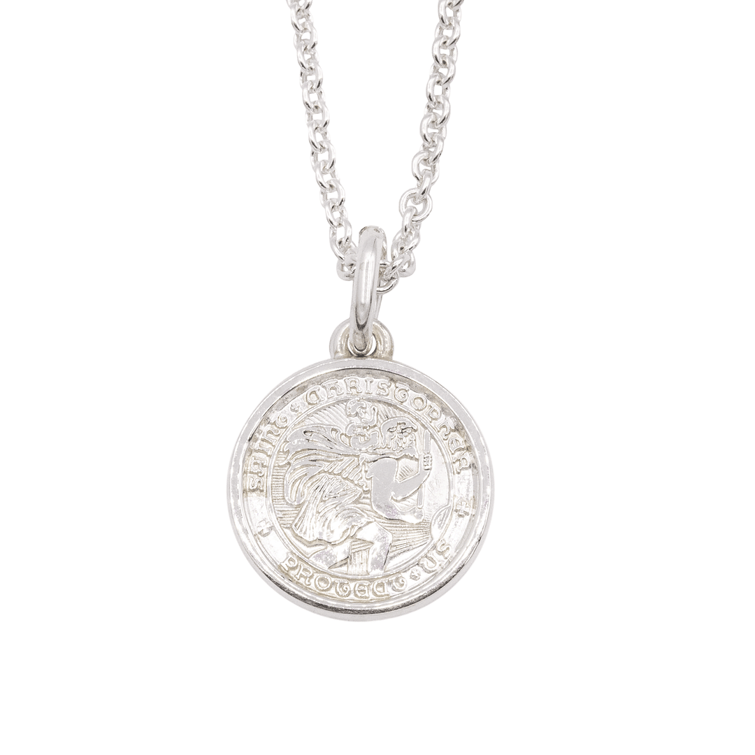 Sterling Silver St. Christopher XS Medal