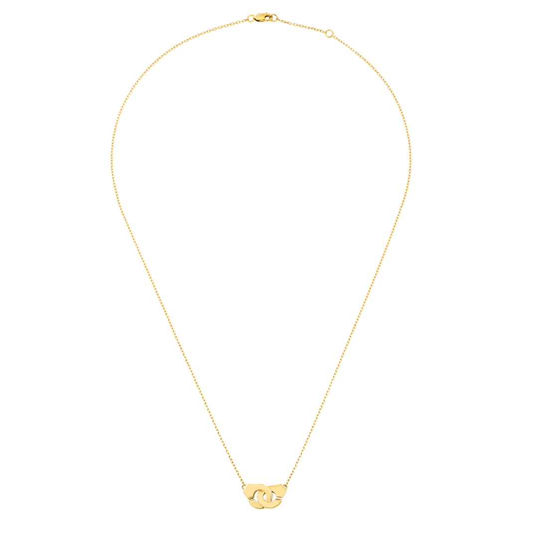 Dinh Van Menottes 18k Yellow Gold R8 Necklace
