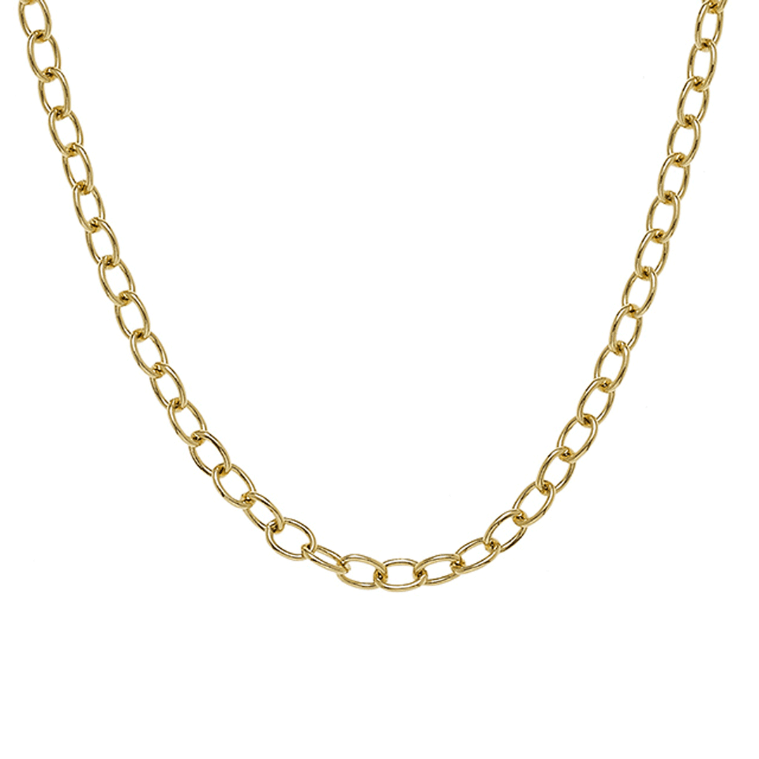 Temple St. Clair 18k Gold Extra Small Link Chain