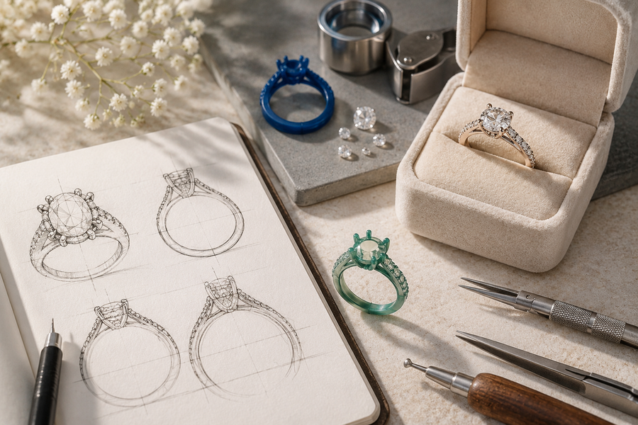 How Custom Jewelry Is Made: The Journey From Inspiration to Heirloom Piece