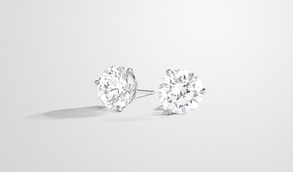 Lab Created Diamonds studs