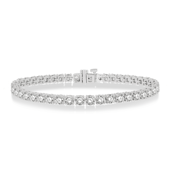 Classic Hamilton Select 14k Gold Diamond Line Bracelet