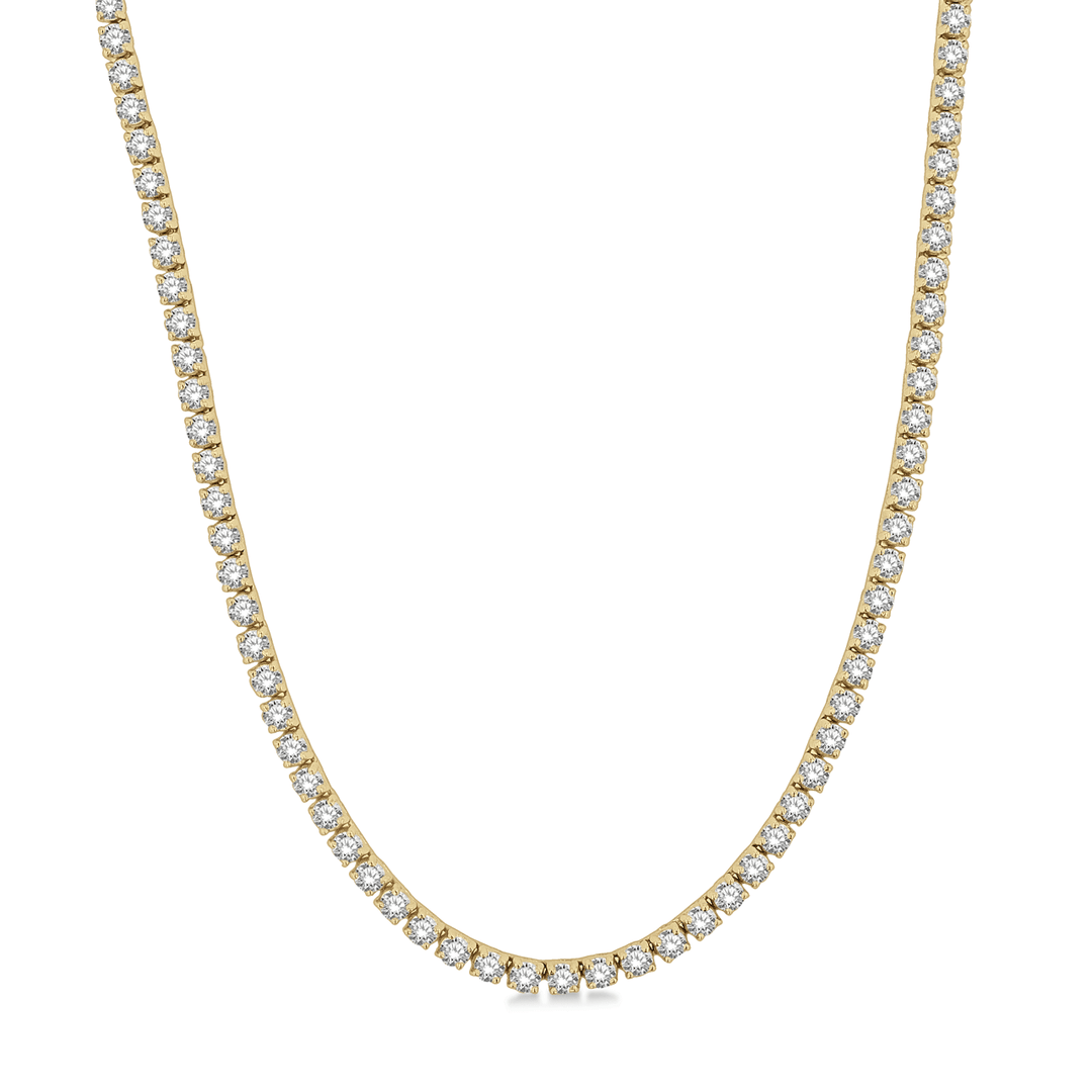 Classic Hamilton Select 14k Gold Diamond Line Necklace