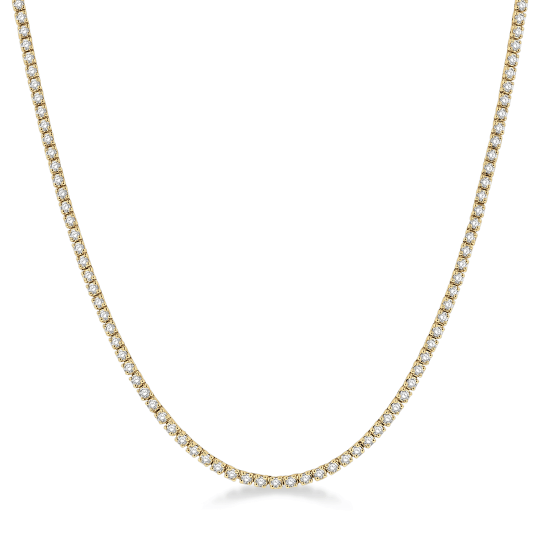 Classic Hamilton Select 14k Gold Diamond Line Necklace