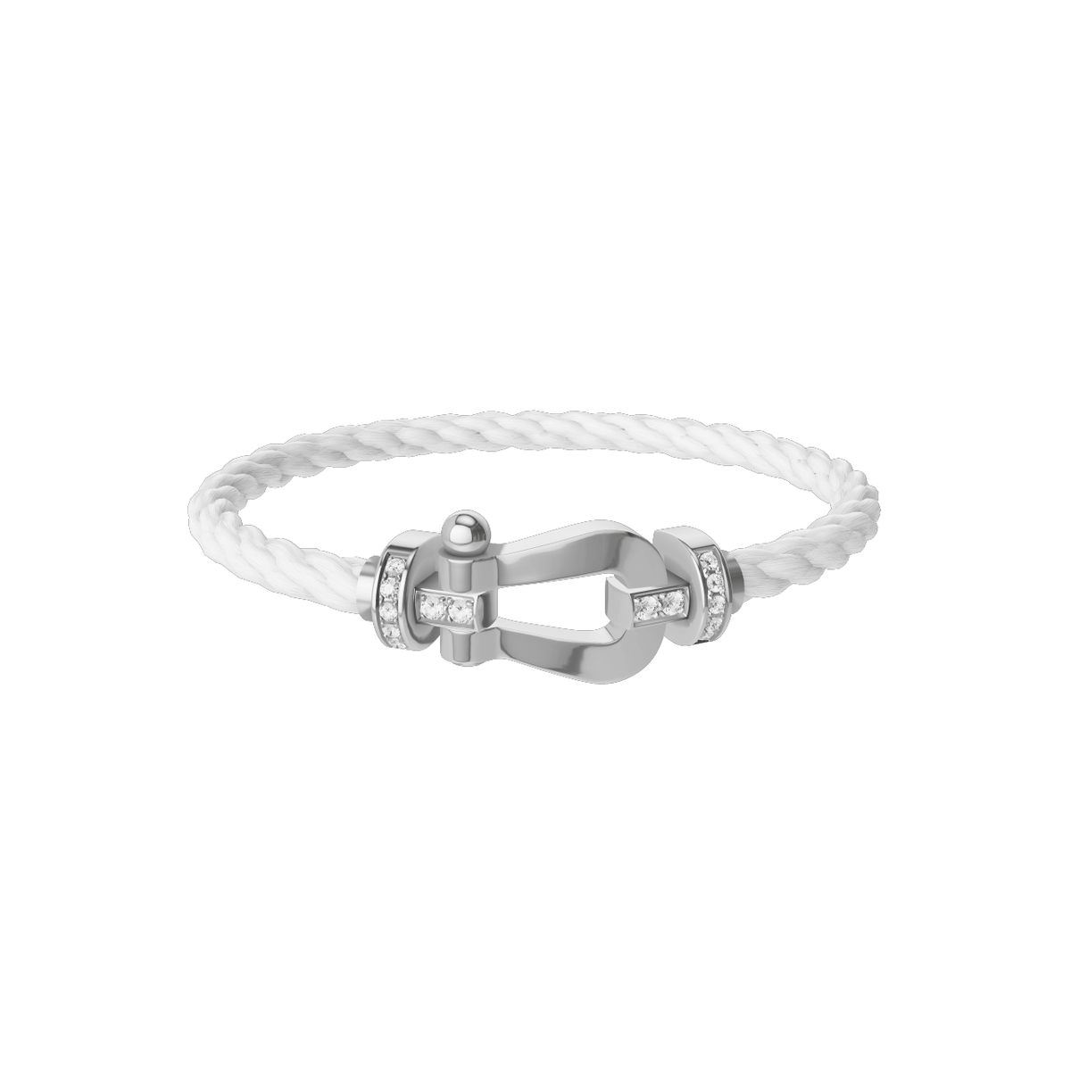 FRED Force 10 White Cord with Buckle