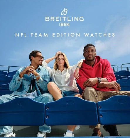Breitling NFL Team Edition watches at Hamilton Jewelers