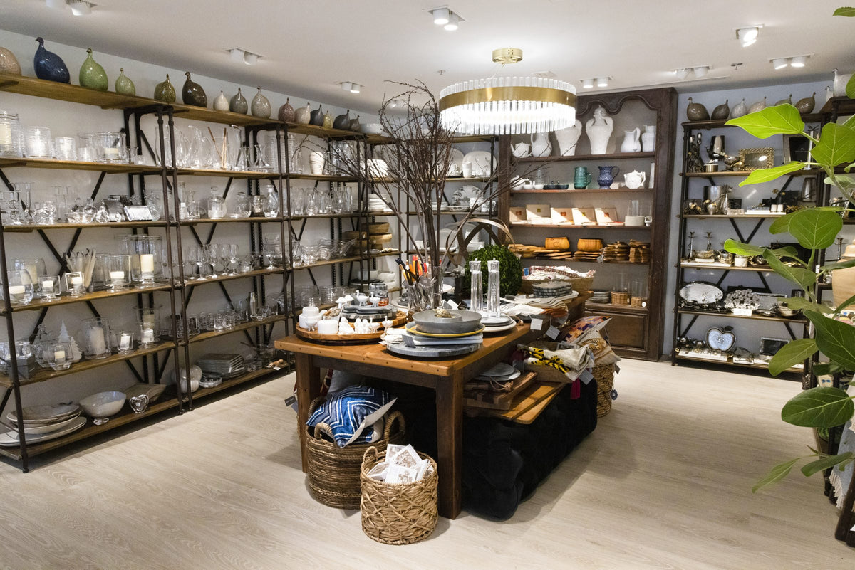 Tabletop, barware and entertaining pieces at Hamilton Home in Princeton
