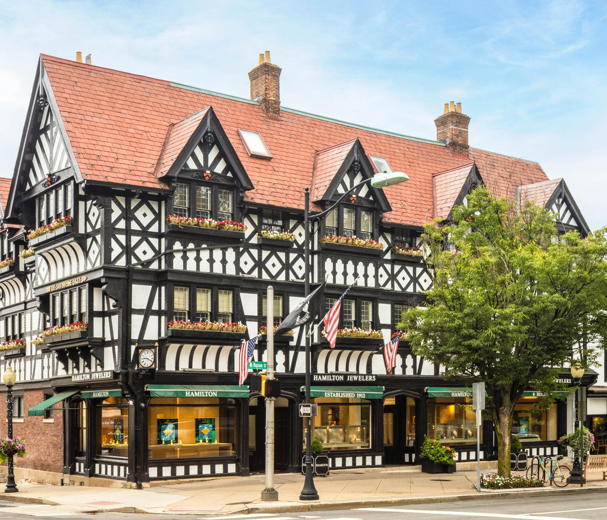 The Hamilton Jewelers flagship store on Nassau Street in Princeton