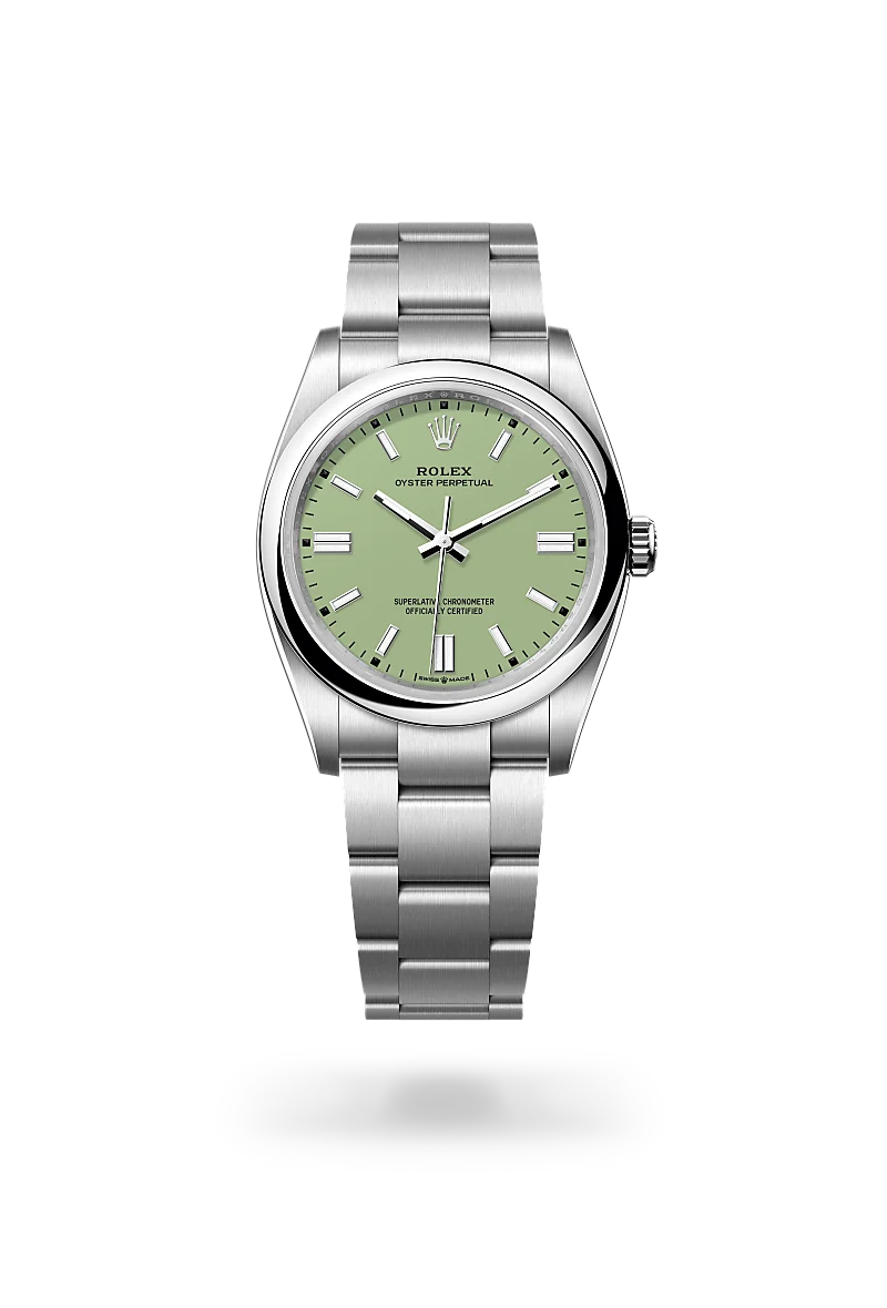 Rolex Oyster Perpetual 36 in Oyster, 36 mm, Oystersteel