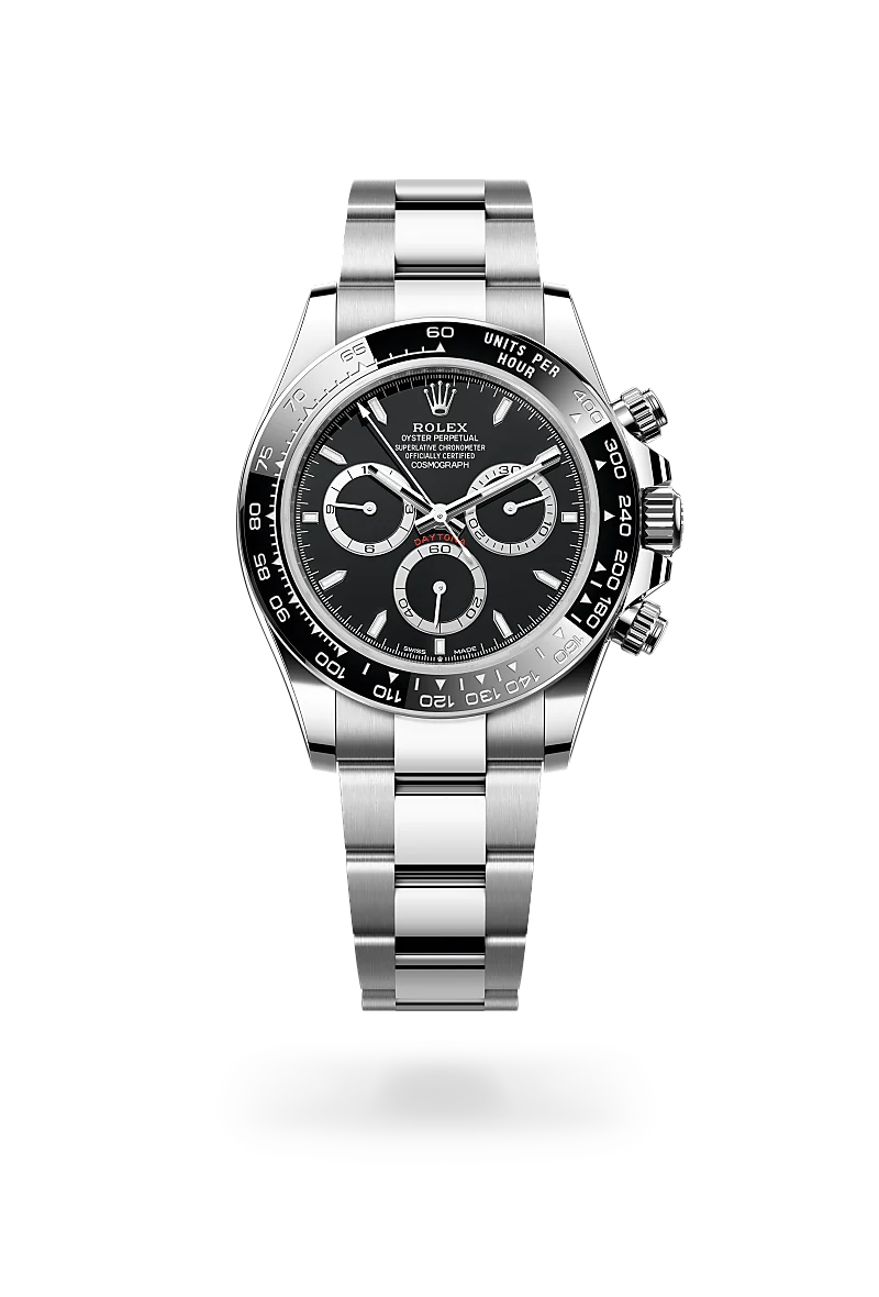 Rolex Cosmograph Daytona in Oyster, 40 mm, Oystersteel