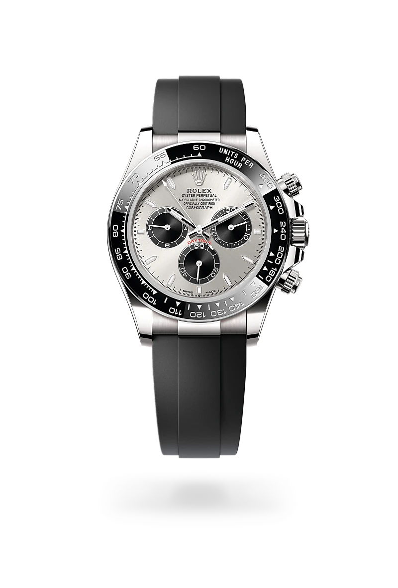 Rolex Cosmograph Daytona in Oyster, 40 mm, white gold