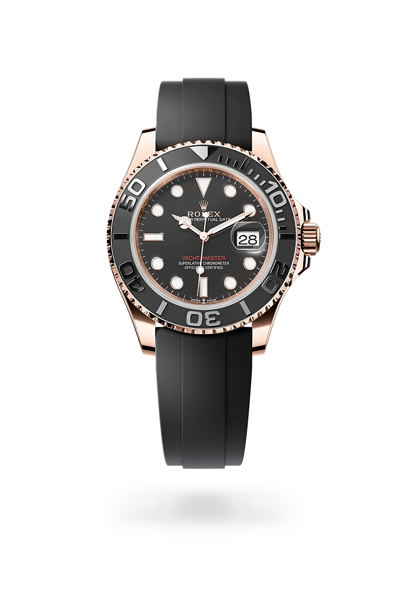 Rolex Yacht-Master 40 in Oyster, 40 mm, Everose gold