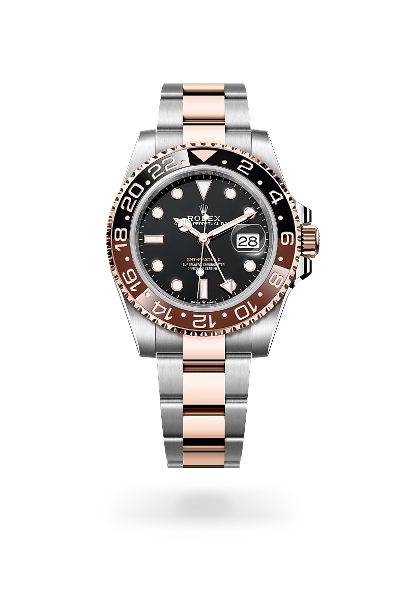 Rolex GMT-Master II in Oyster, 40 mm, Oystersteel and Everose gold