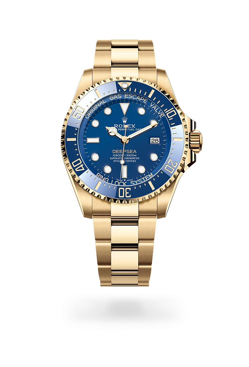 Rolex  Deepsea in Oyster, 44 mm, yellow gold