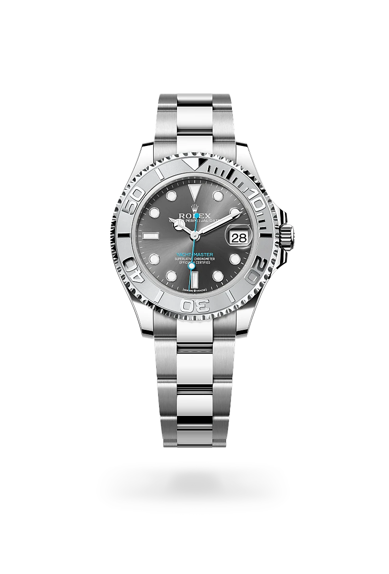 Rolex Yacht-Master 37 in Oyster, 37 mm, Oystersteel and platinum