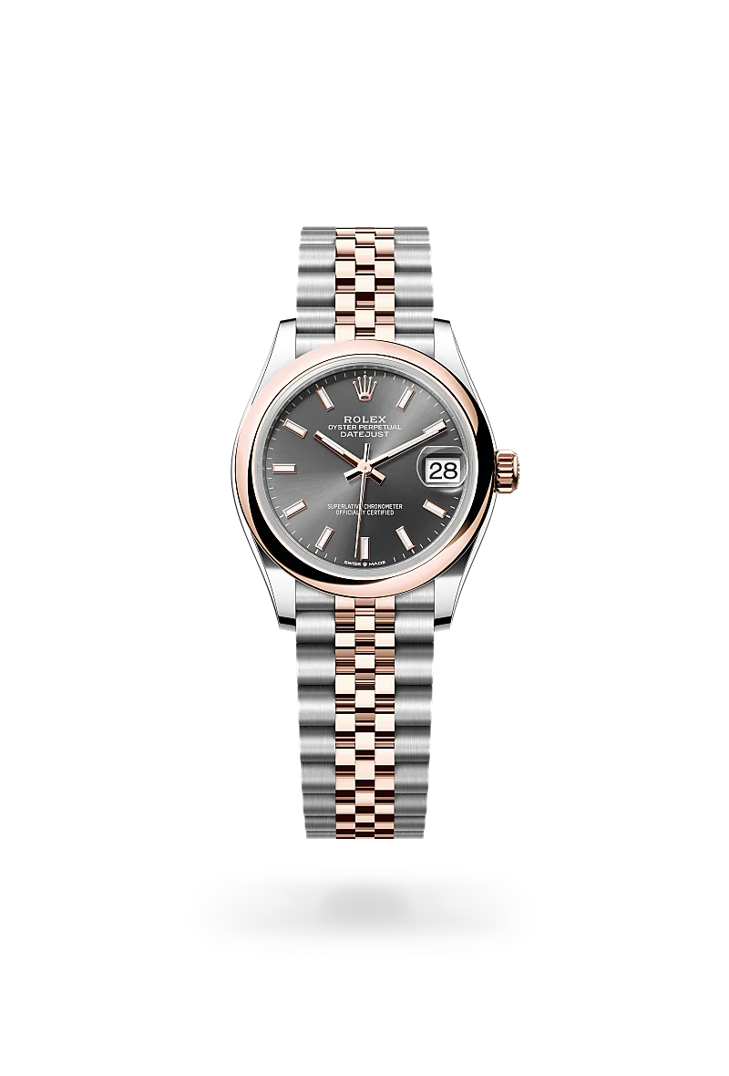 Rolex Datejust 31 in Oyster, 31 mm, Oystersteel and Everose gold