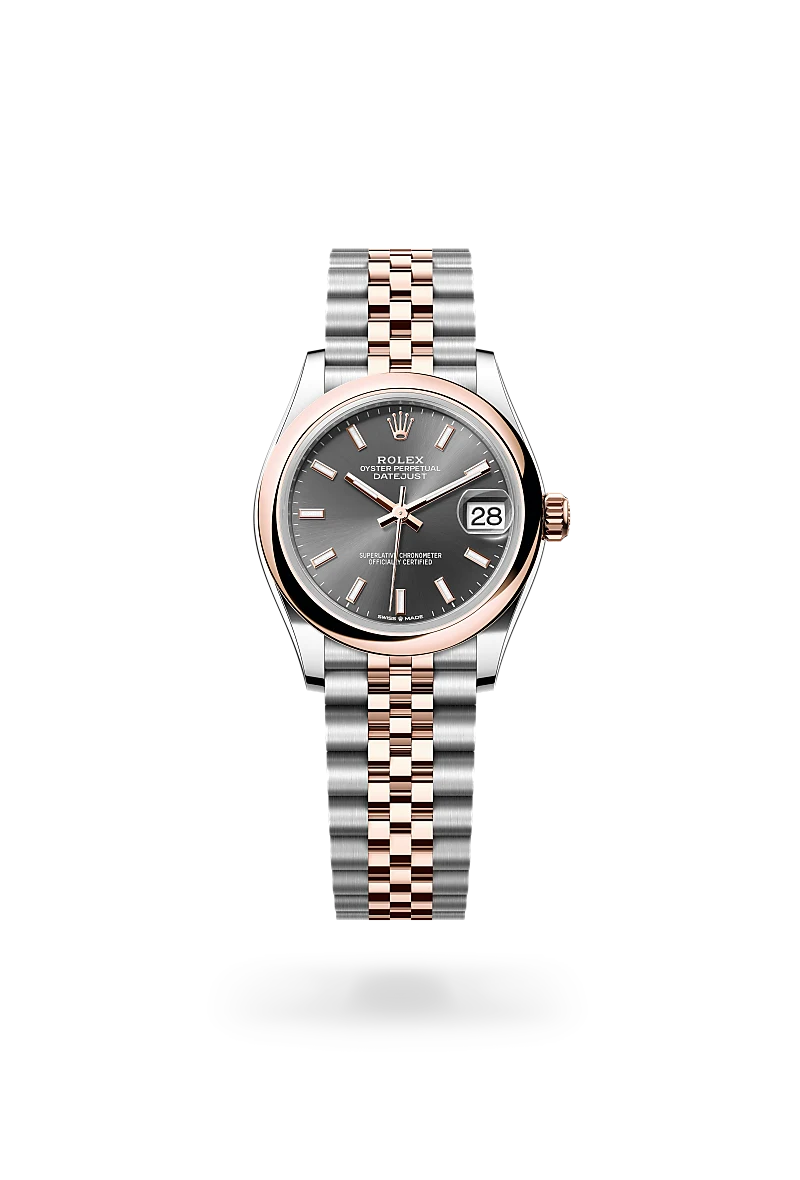 Rolex Datejust 31 in Oyster, 31 mm, Oystersteel and Everose gold