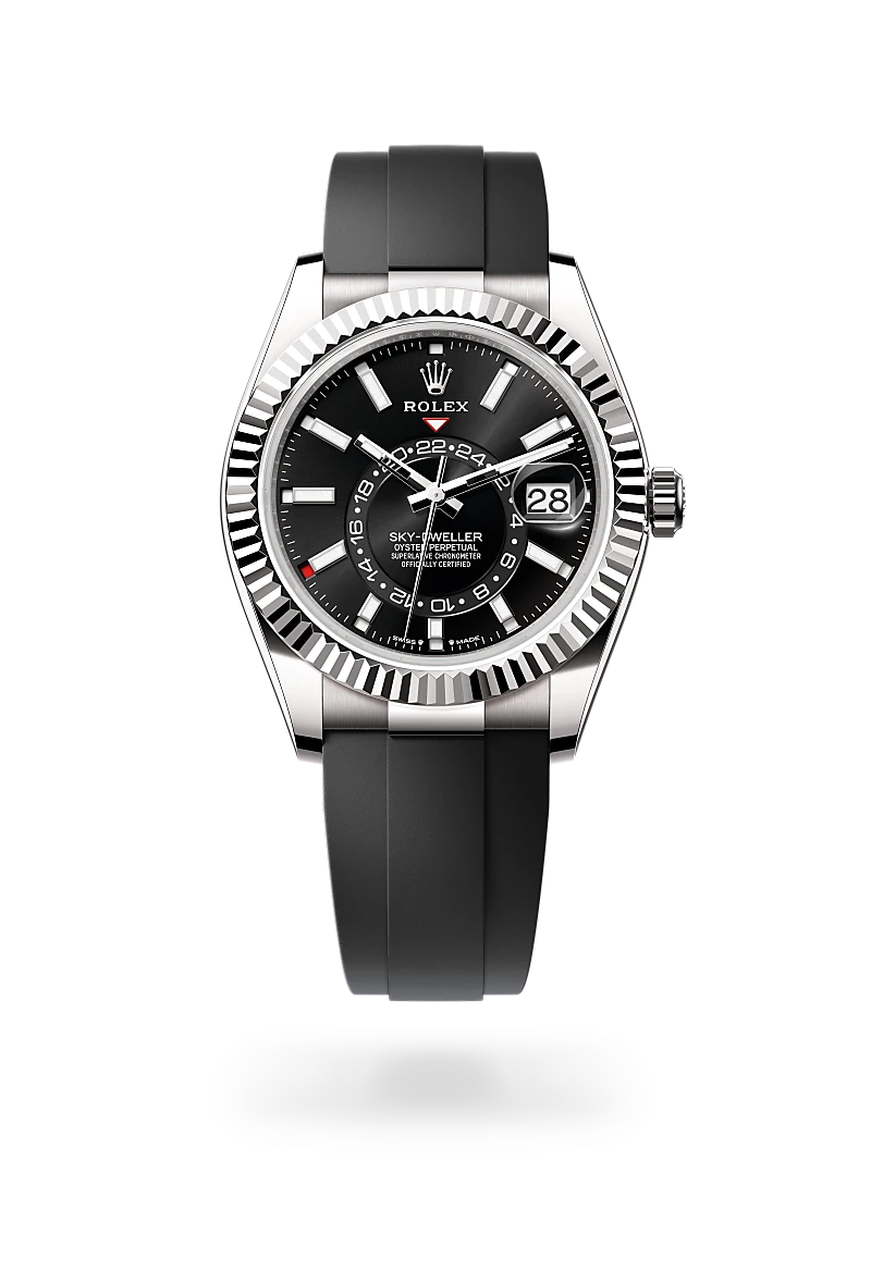 Rolex Sky-Dweller in Oyster, 42 mm, white gold