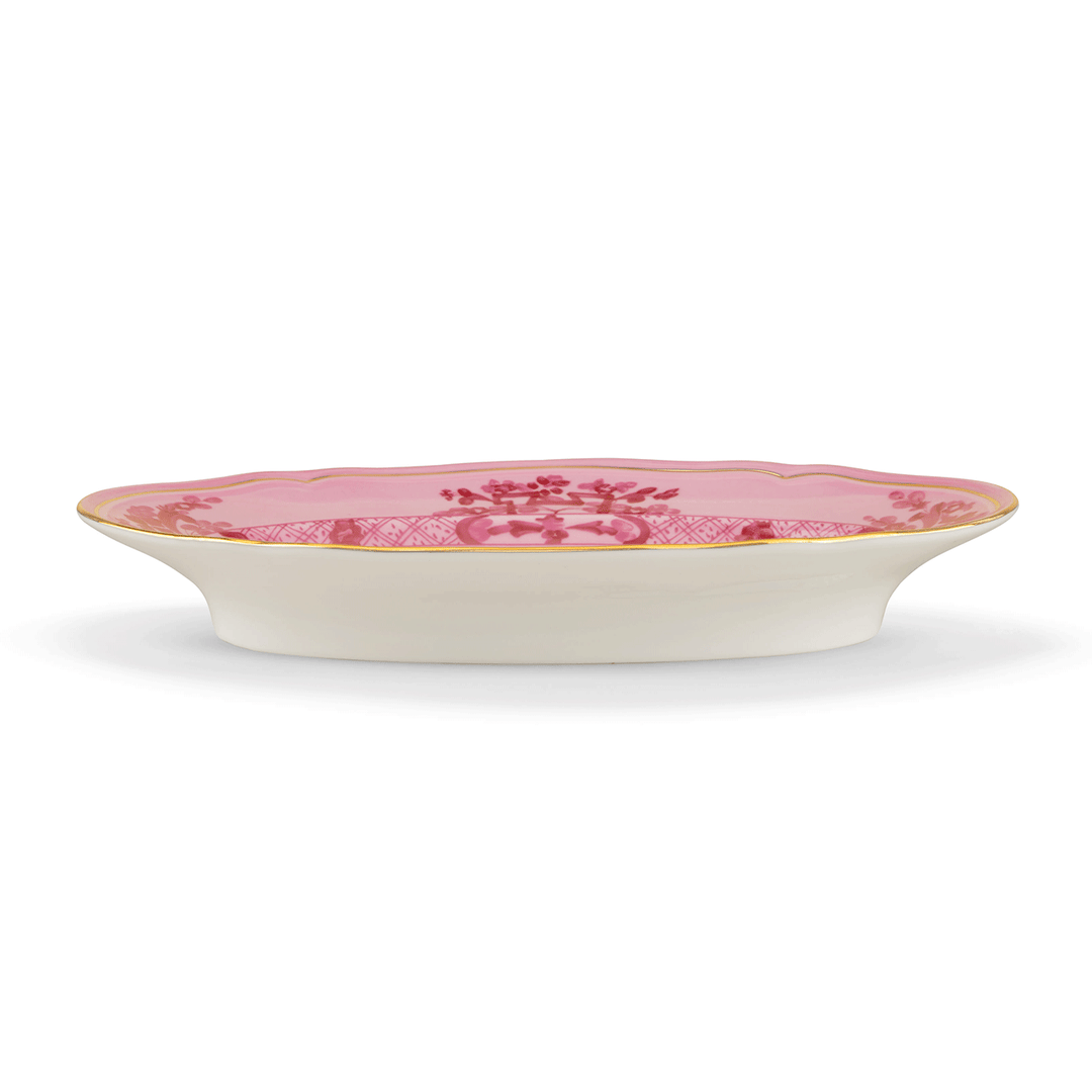 Ginori 1735 Oriente Italiano Porpora Pickle Dish
