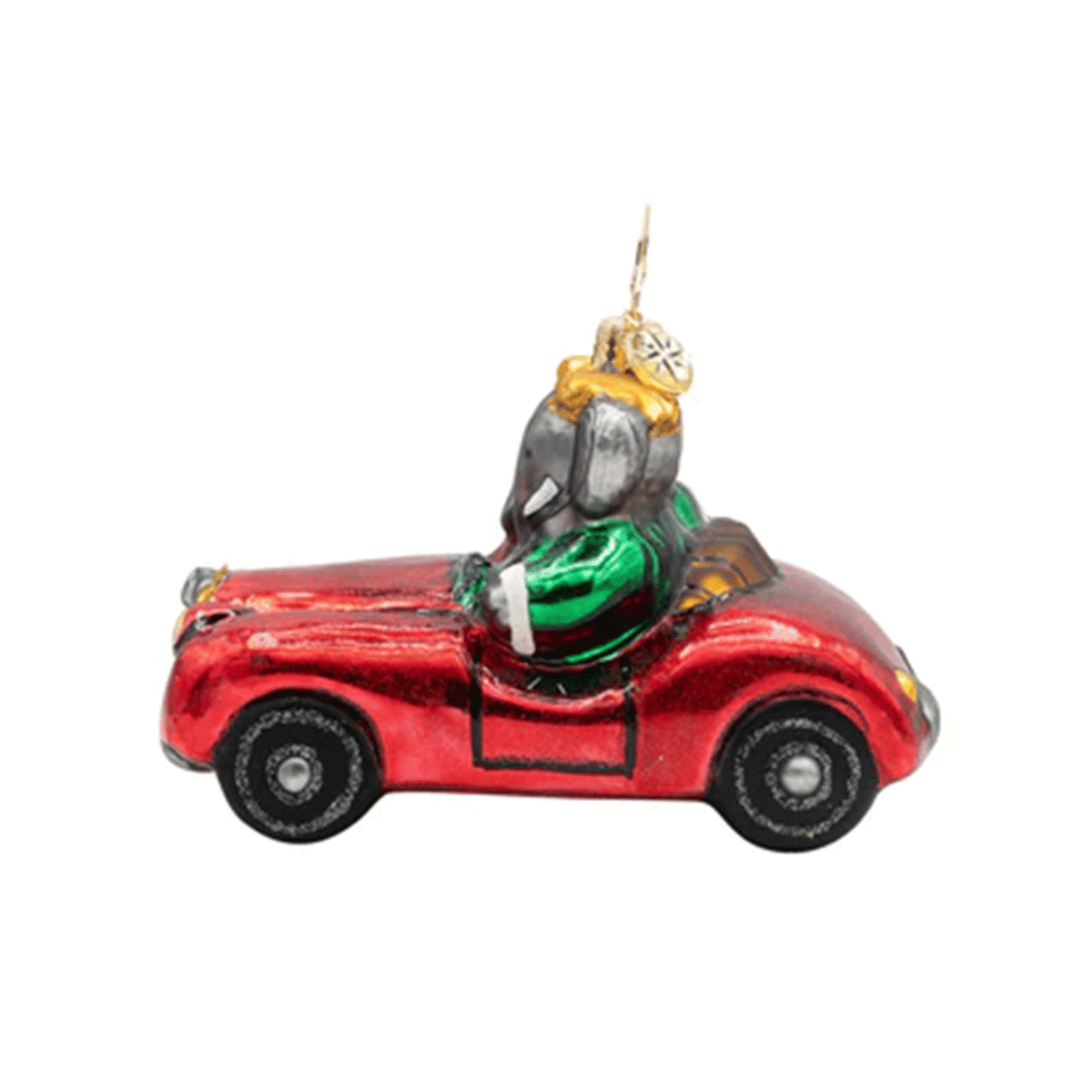 Christopher Radko Babar & Celeste's Royal Ride Ornament