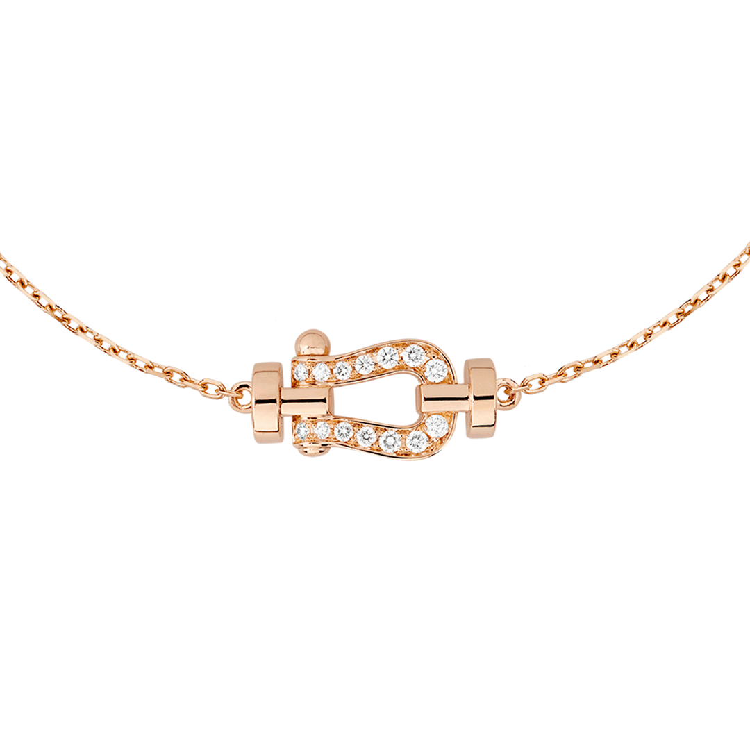 FRED Force 10 18k Rose Gold and Diamond Small Chain Bracelet, Exclusively at Hamilton Jewelers