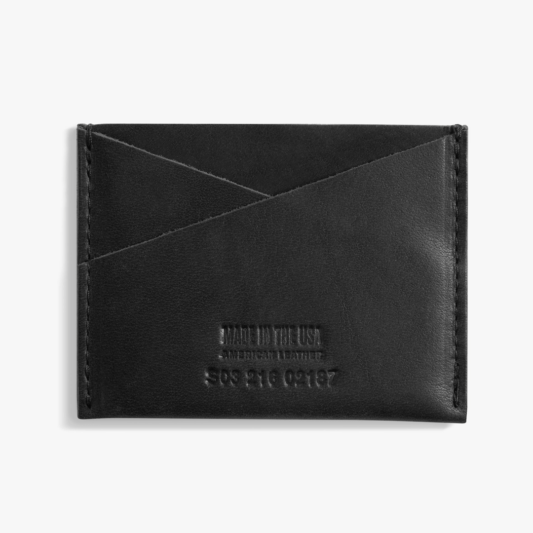 Shinola Utility Card Case Black 320242037