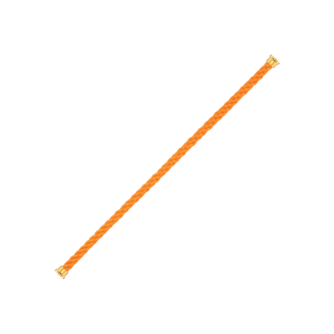 FRED Neon Orange Cable for Large Model Bracelet Yellow End Caps