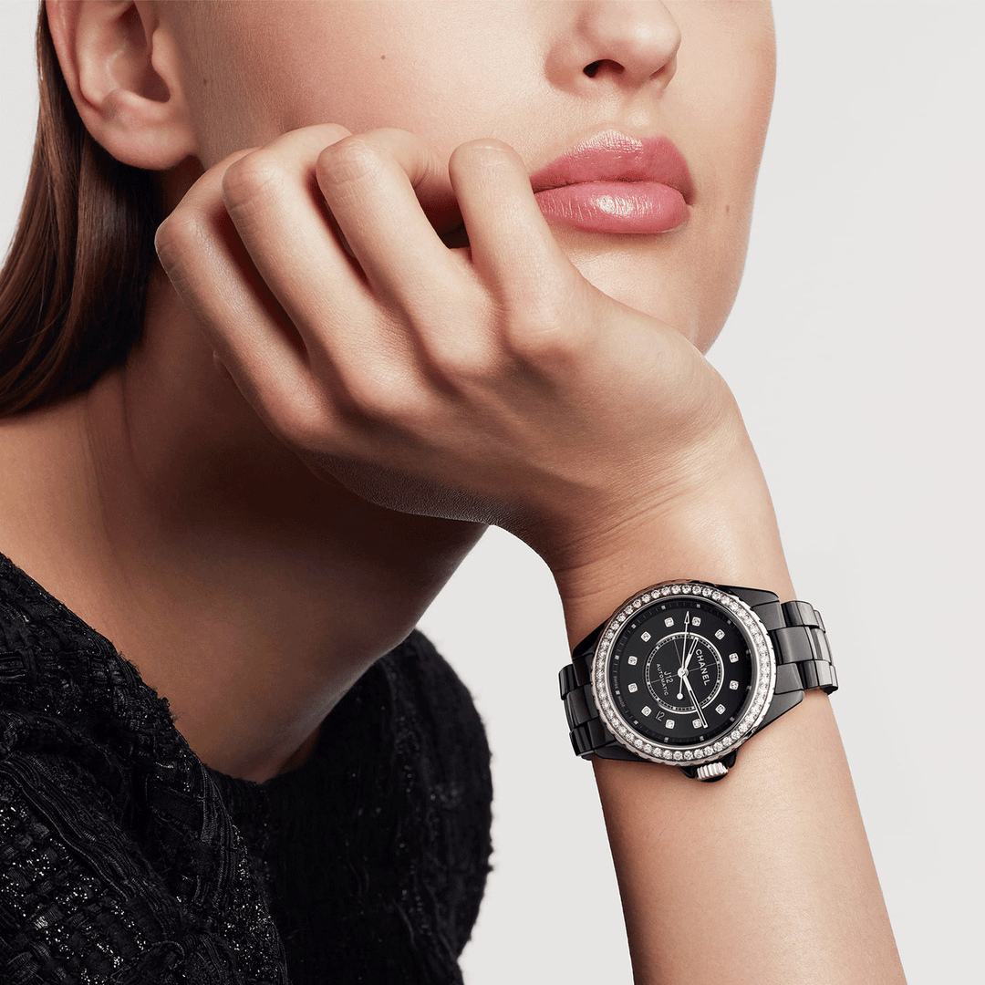 CHANEL J12 Diamond Bezel Watch Calibre 12.1, 38mm H6526