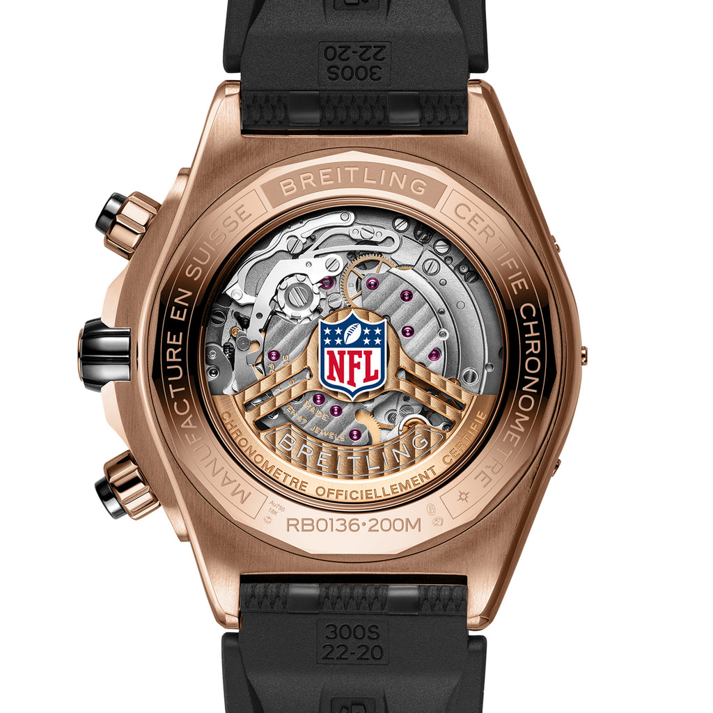 Breitling Super Chronomat B01 44 Dolphins NFL Edition #RB01366A1L2S1