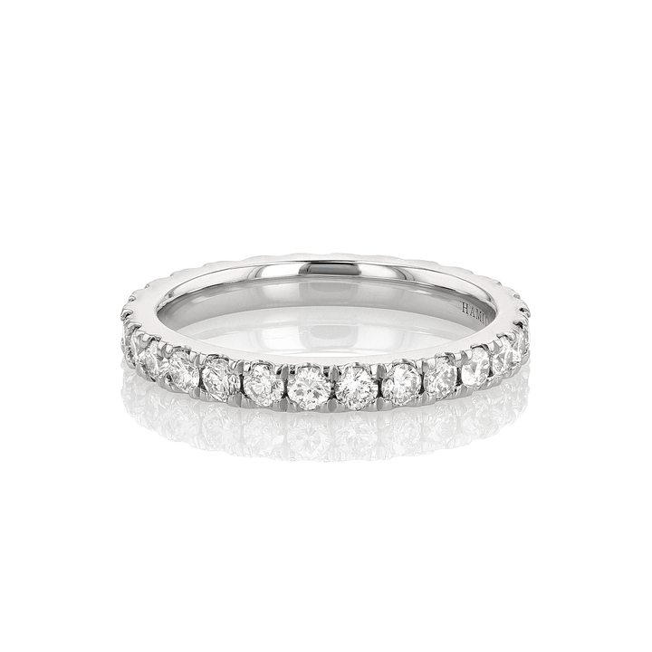 Hamilton Lisette Collection Platinum and 1.10 Total Weight Diamond Eternity Band