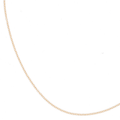 Hamilton Collection 18k Rose Recycled Gold 1.5mm Cable 18 Inch Necklace
