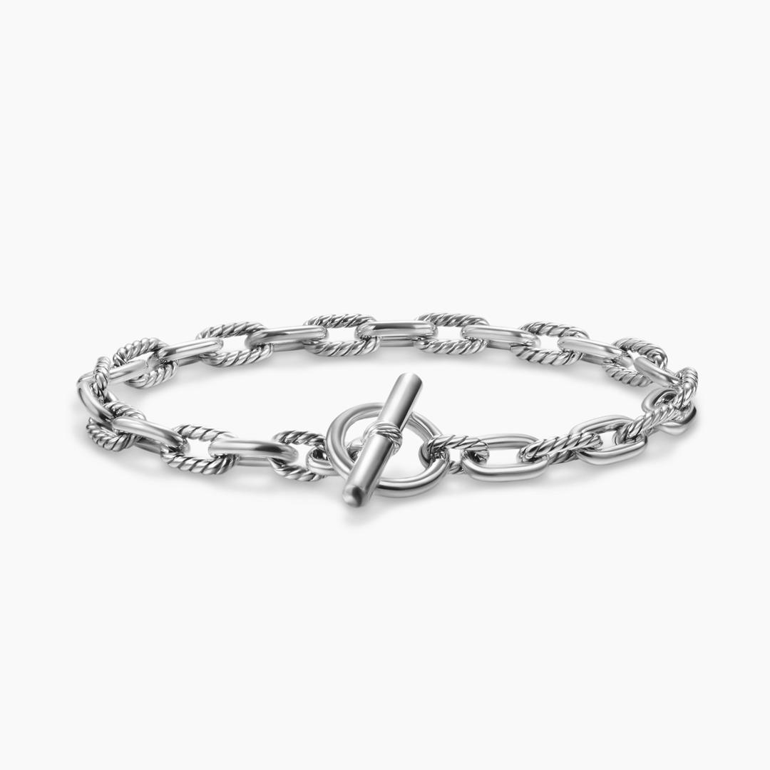 David Yurman Madison Toggle Chain Bracelet Sterling Silver, 5.5mm