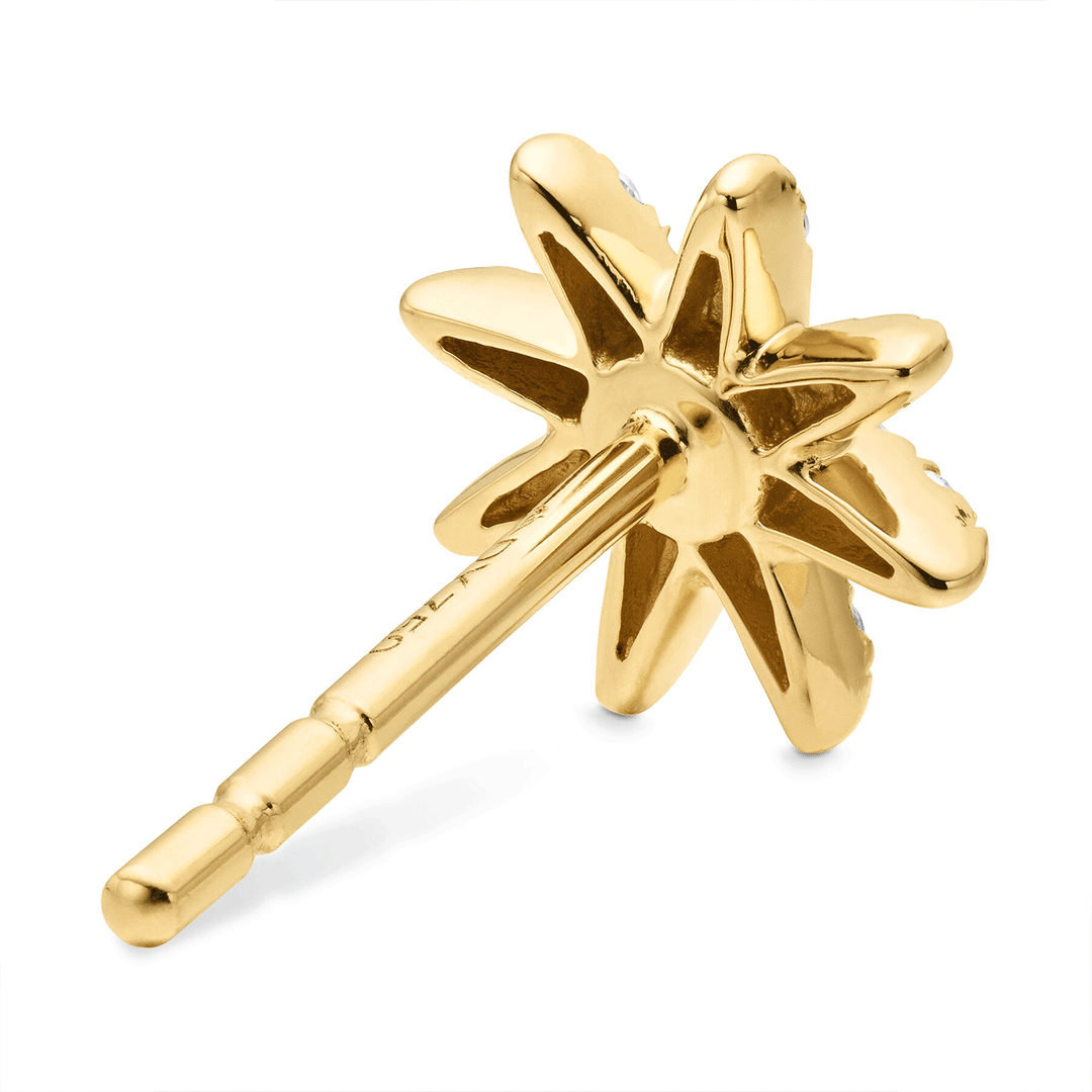 David Yurman Petite Starburst Stud Earrings in 18k Yellow Gold
