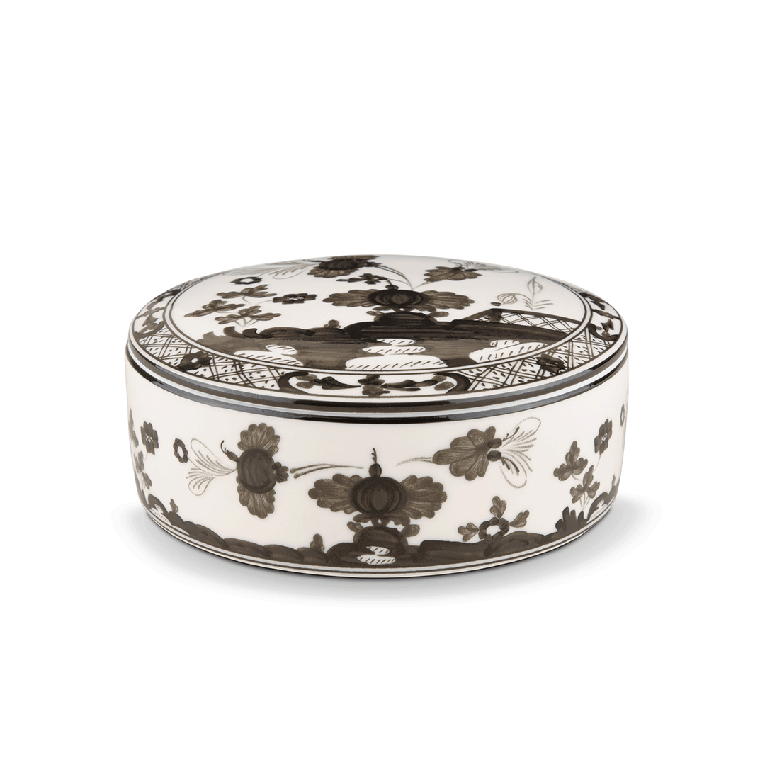 Ginori 1735 Albus Oriente Italiano Round Box