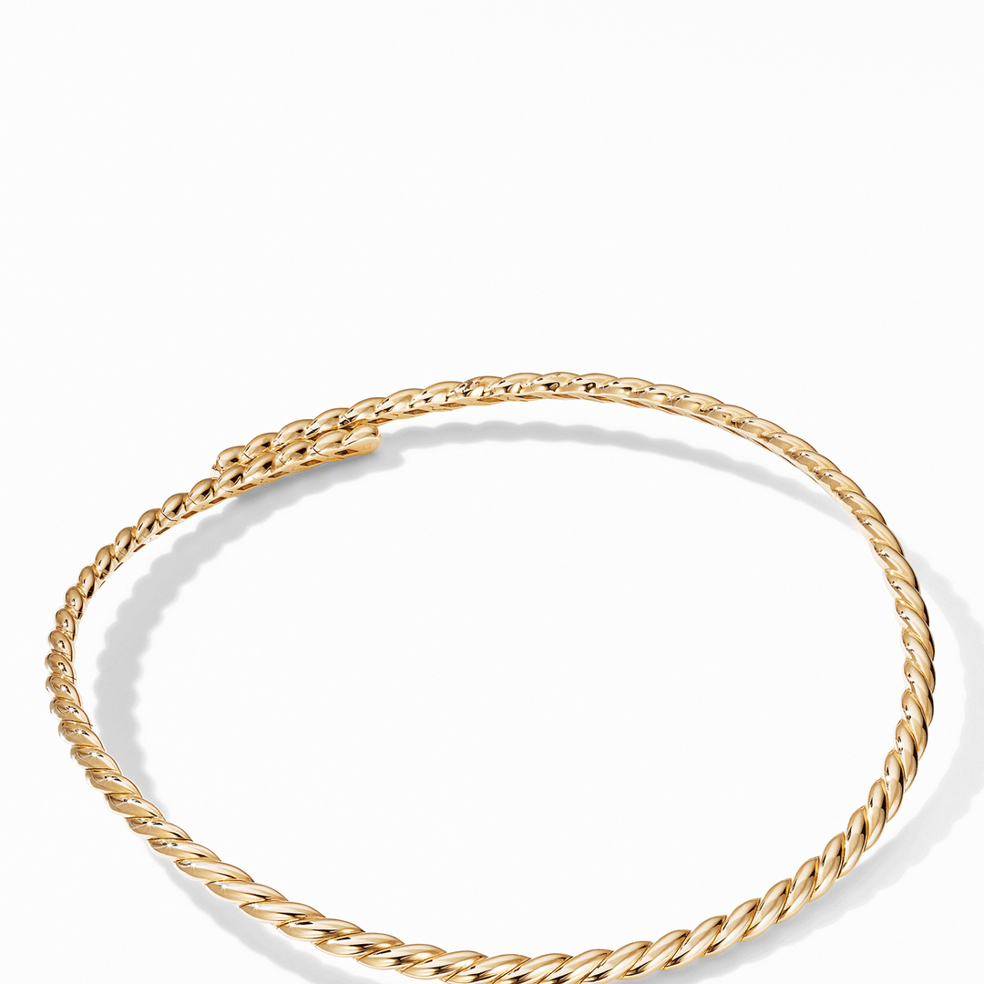 Paveflex Necklace in 18K Yellow Gold