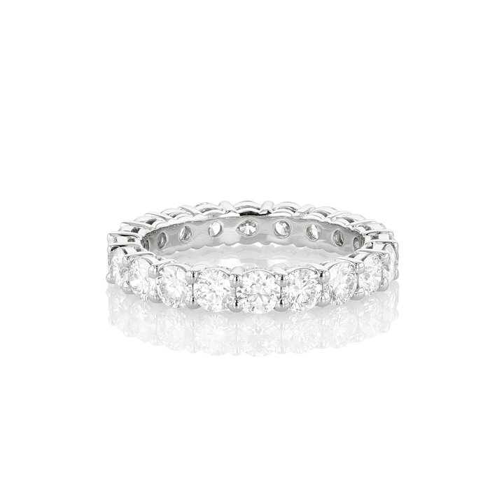 Platinum and 2.40 Total Weight Diamond Eternity Band