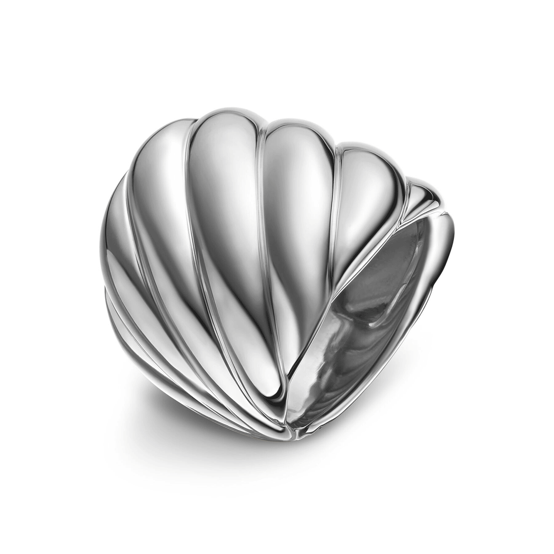 David Yurman Sculpted Cable Ring in Sterling Silver