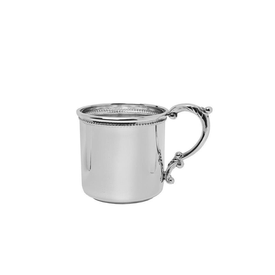Sterling Silver Hamilton Scroll Handle Baby Cup