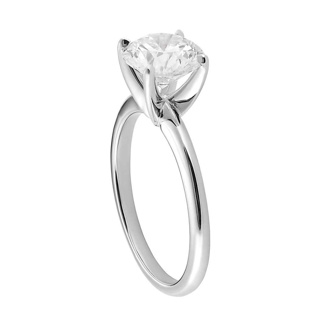 Hamilton Select Collection 14k White Gold and 0.50 Total Weight Diamond Engagement Ring