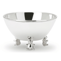 Sterling Silver Teddy Bear Feeding Bowl