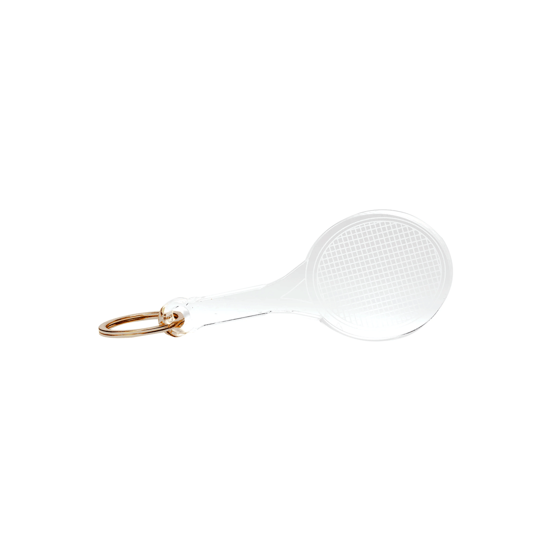Acrylic Tennis Racquet Key Chain