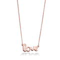 Hamilton Collection 14k Rose Gold Love Pendant