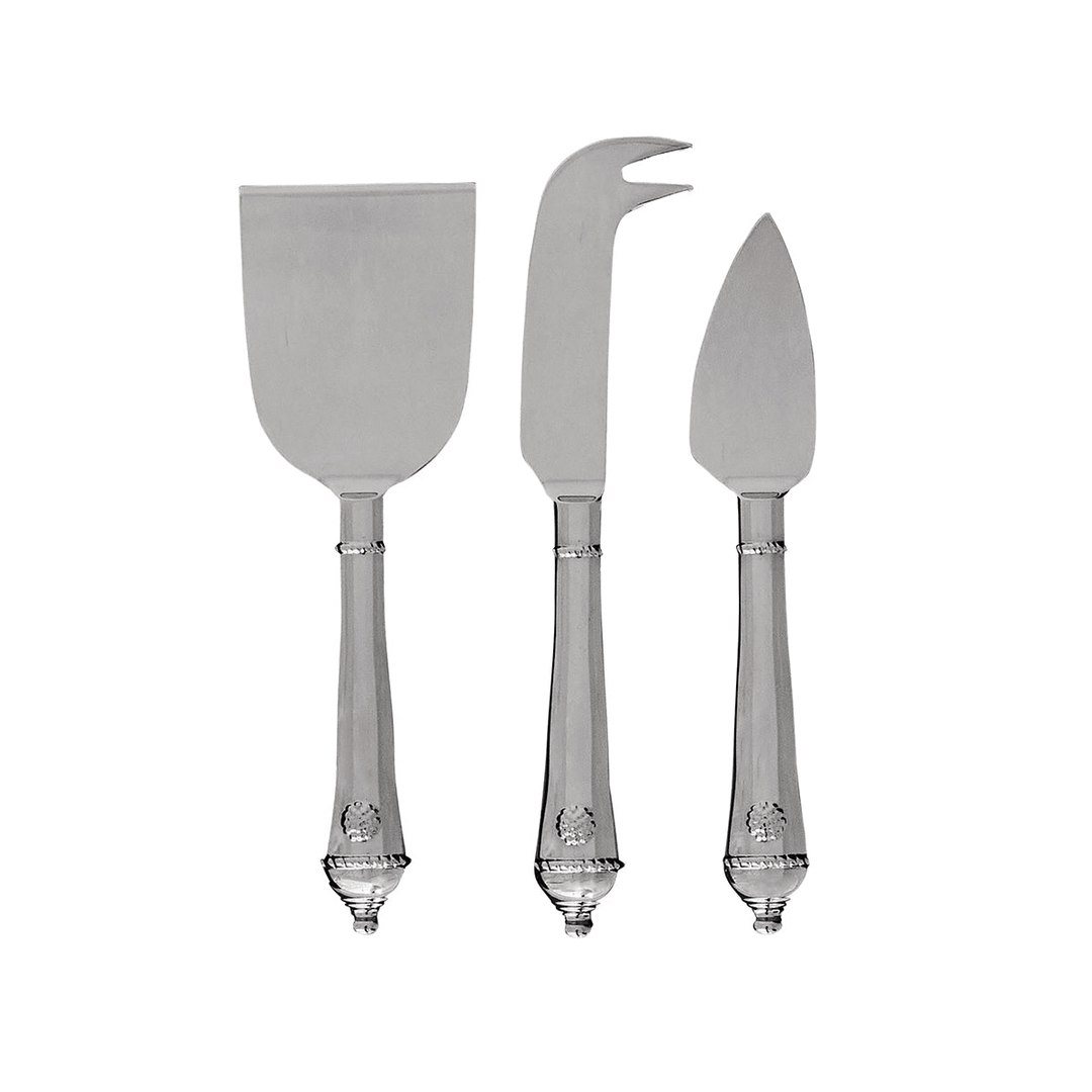 Juliska  Berry & Thread Cheese Knife Assorted Set of 3 - Polished