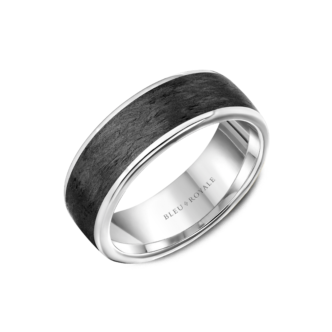 14k Gold and Tantalum Wedding Band