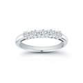 Platinum and .55 Total Weight Diamond Band