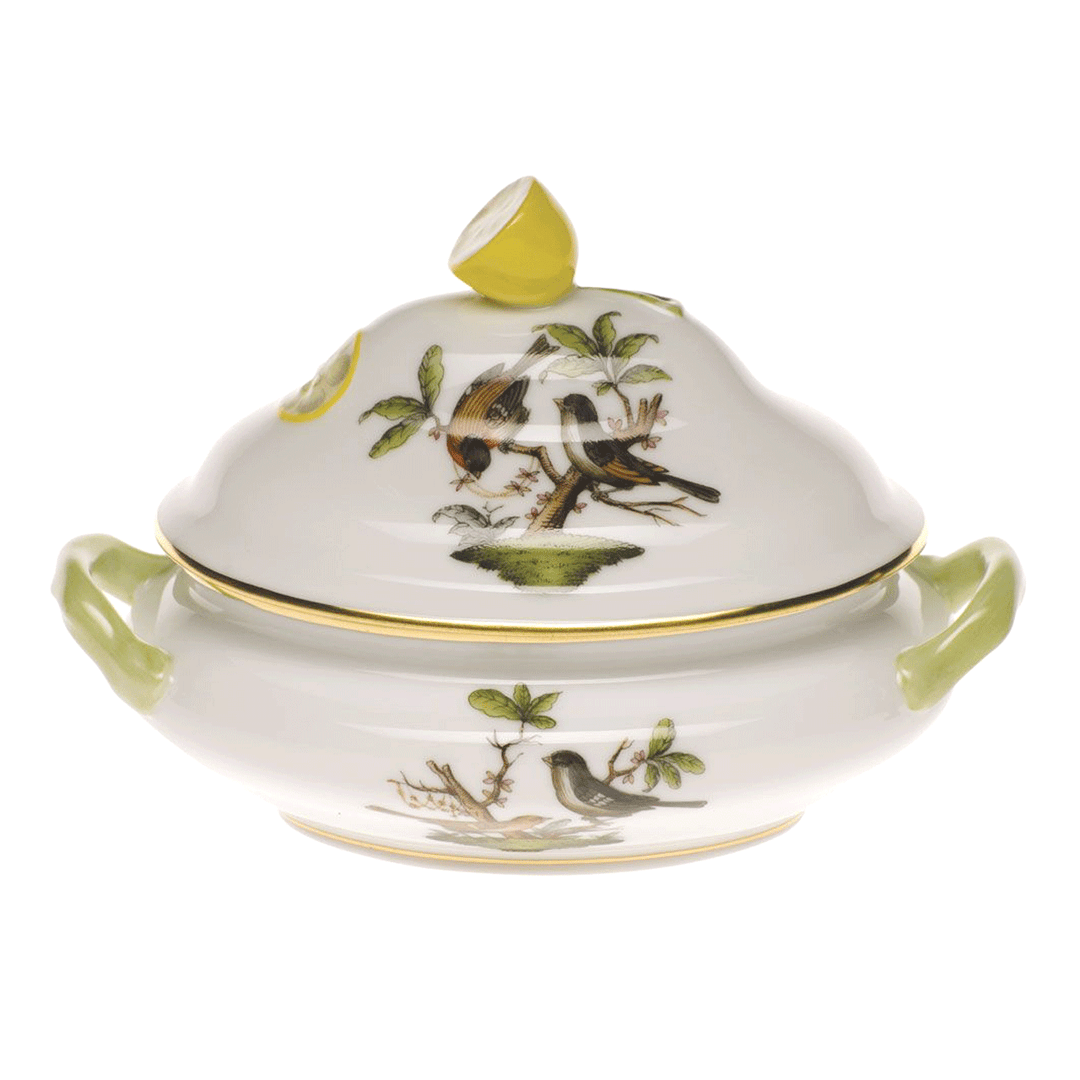 Herend Mini Tureen With Lemon