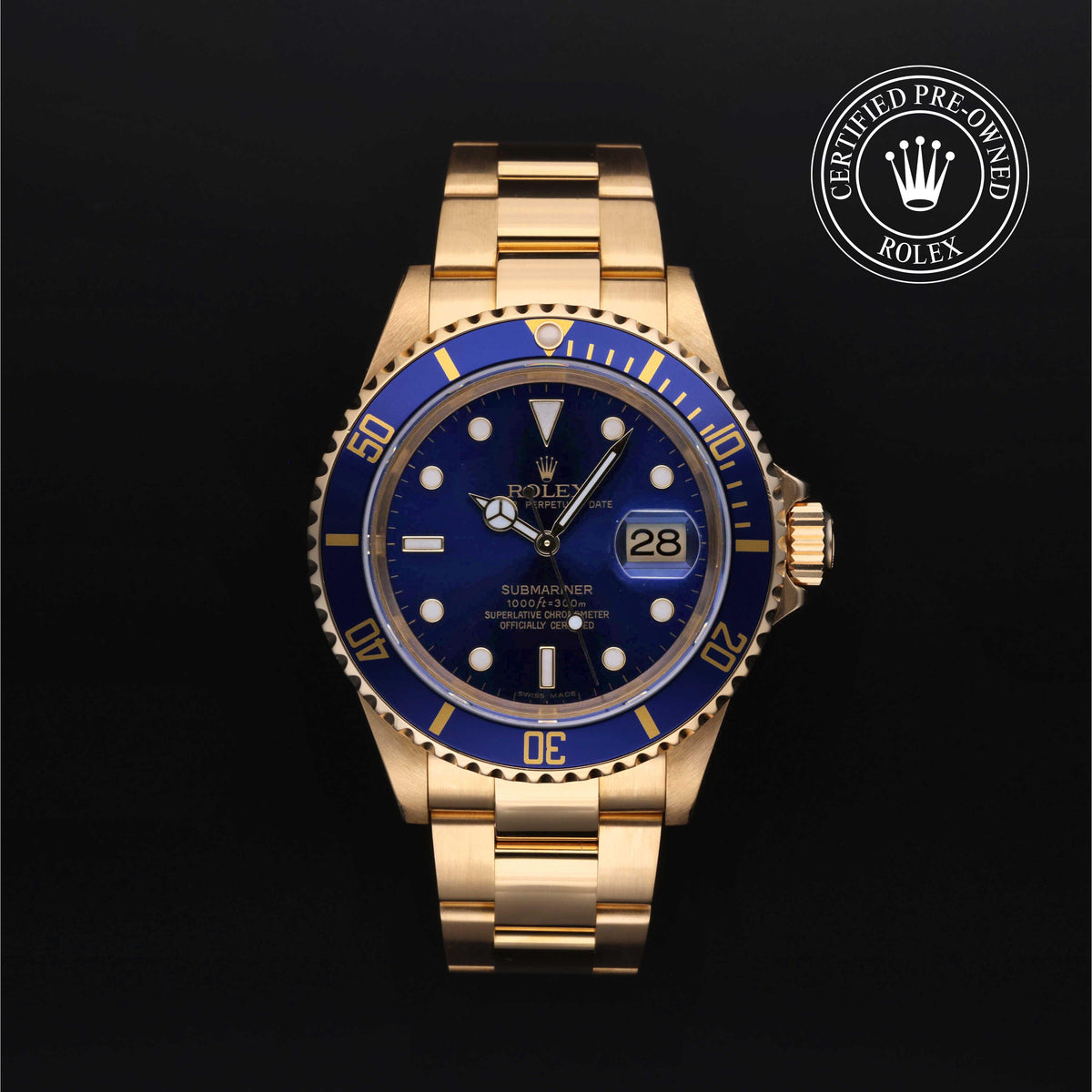 Rolex Certified Pre-Owned Submariner Date M16618-0007